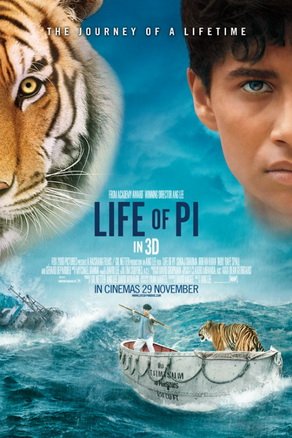 The Life of Pi, by Ang Lee